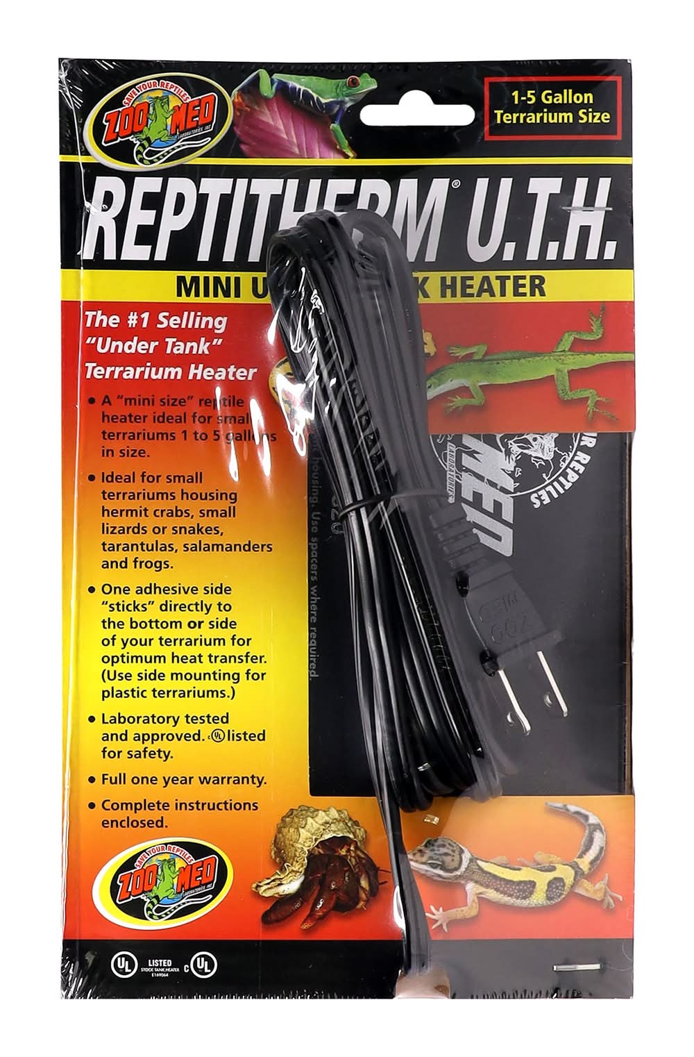 Zoo Med Repti Therm Reptile Under Tank Heater (Size: 4W)