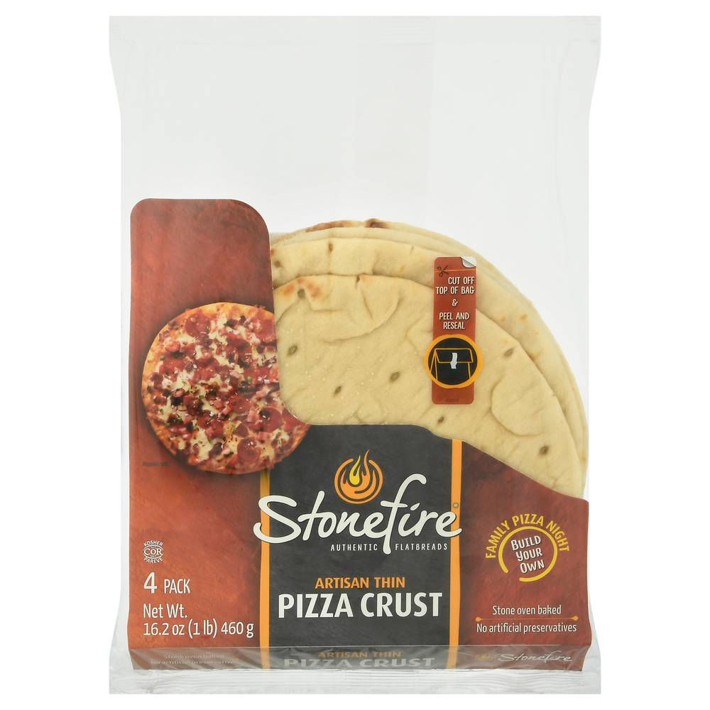 Stonefire Artisan Thin Pizza Crust (1.01 lbs)