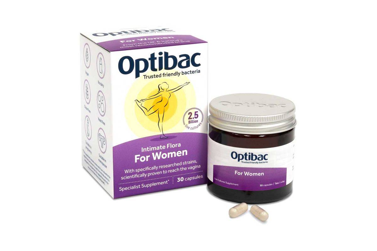 Optibac Intimate Flora For Women - 30 Capsules