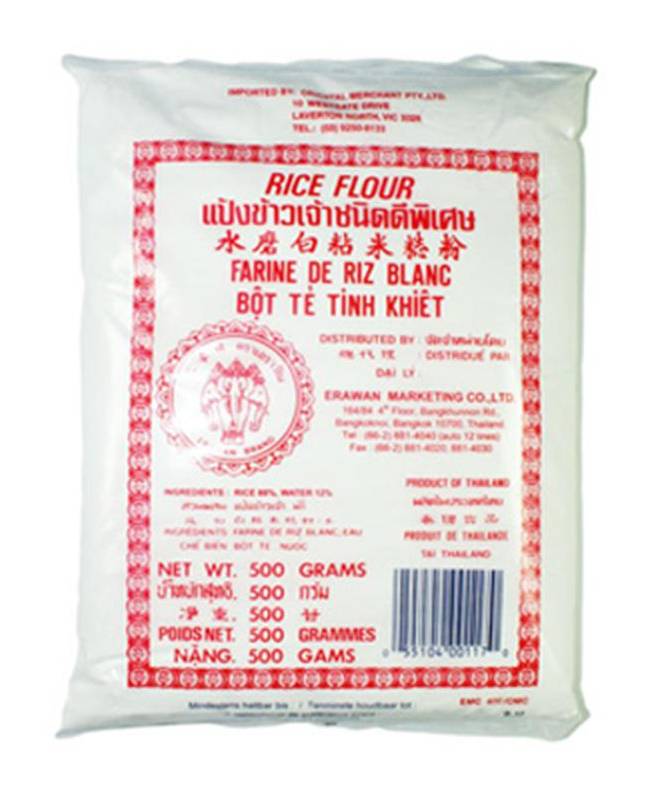 THREE ELEPHANT (ERAWAN) Rice Flour (500g)