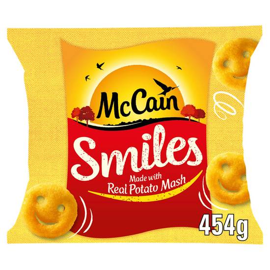 McCain Frozen Potato Smiles 454g
