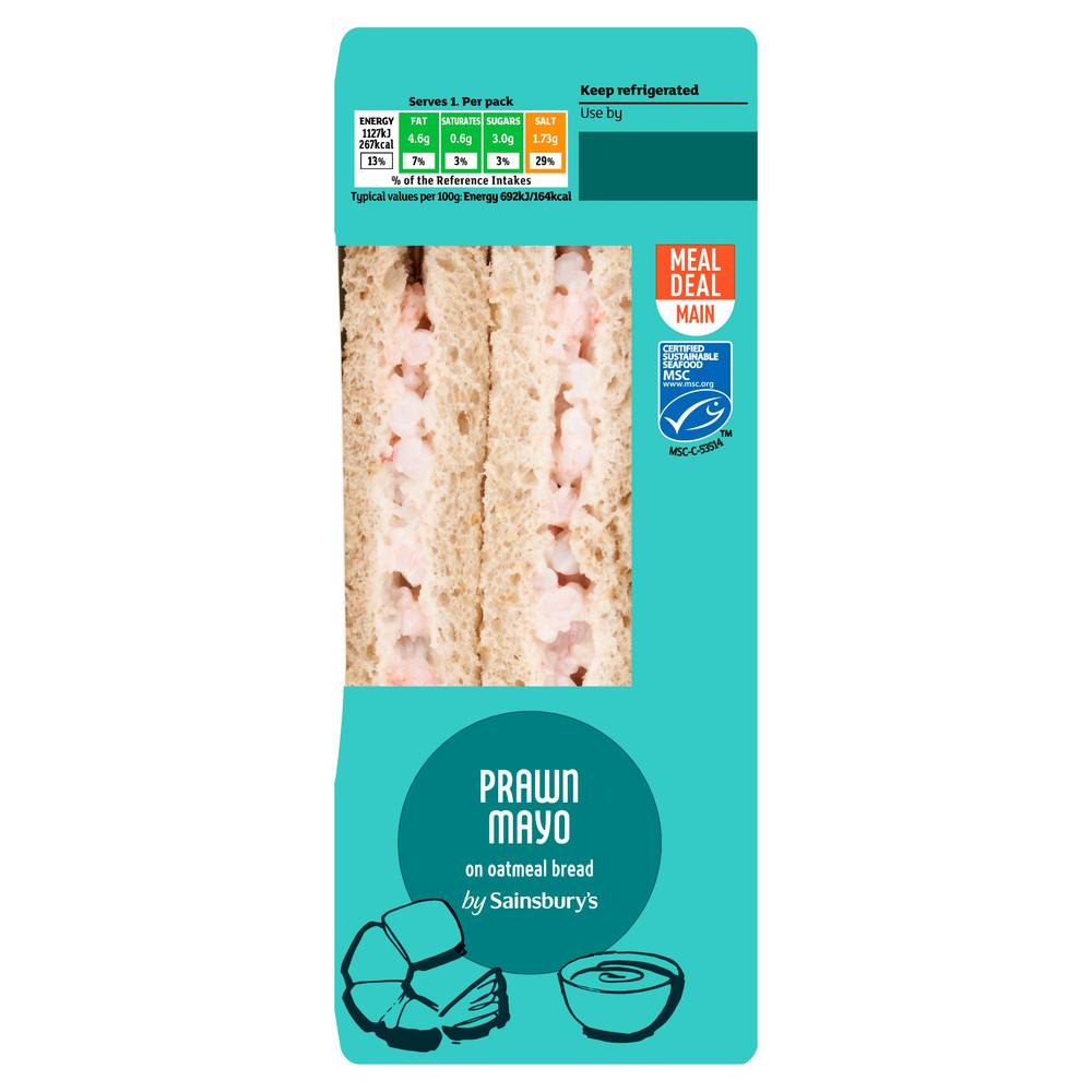 Sainsbury's Prawn Mayo Sandwich