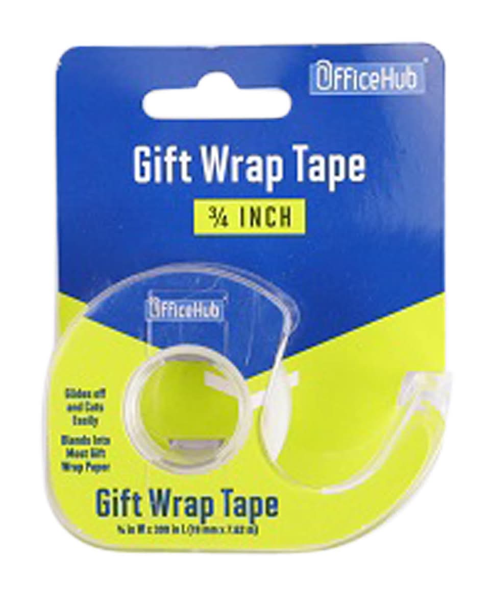 Office Hub Gift Wrap Tape 3/4 In