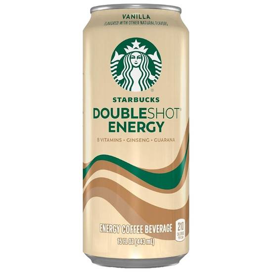 Starbucks Double Shot Energy Vanilla 15 oz Can