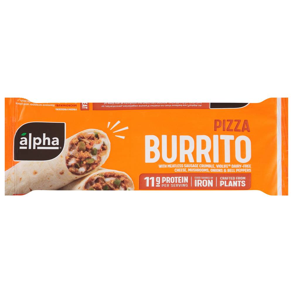 Alpha Plant-Based Burrito Pizza