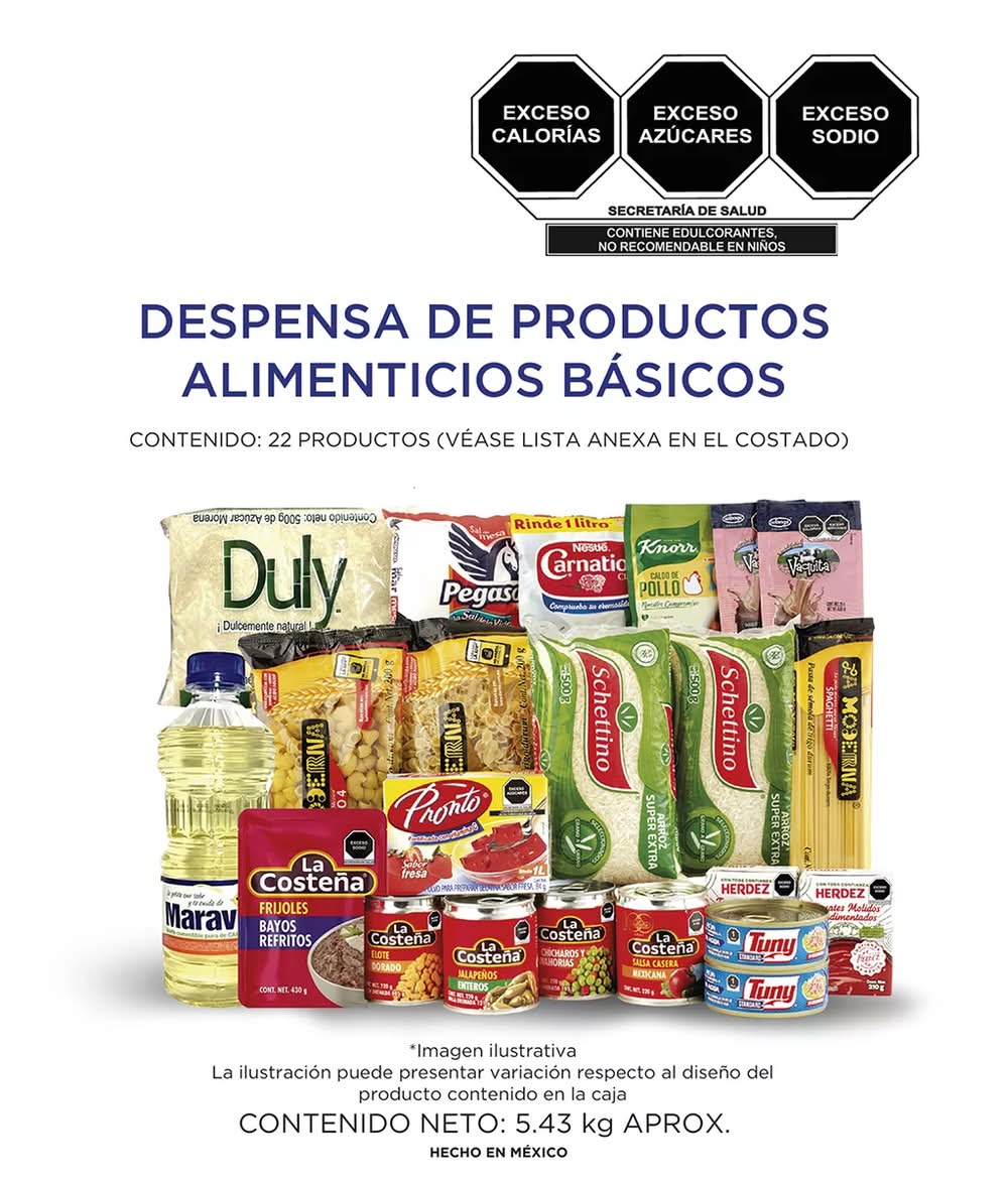GIEM · Productos despensa básica (22 un)