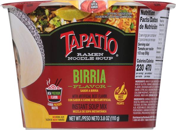 Tapatio Instant Soup Mix (birria)