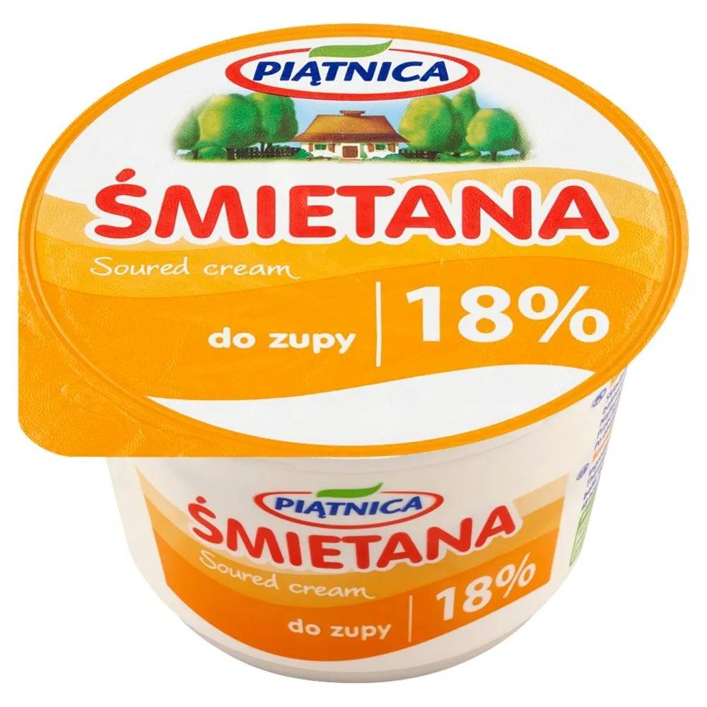 Piątnica Śmietana 18 % 200 g