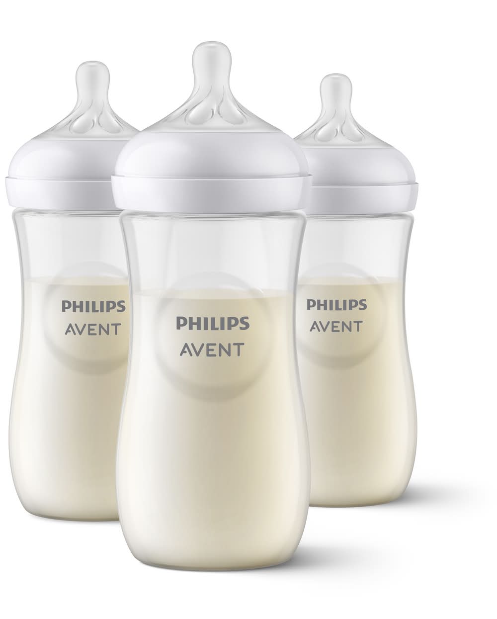 Philips Avent Natural Response Baby Nipple 11 oz Capacity Bottle (3 pack)