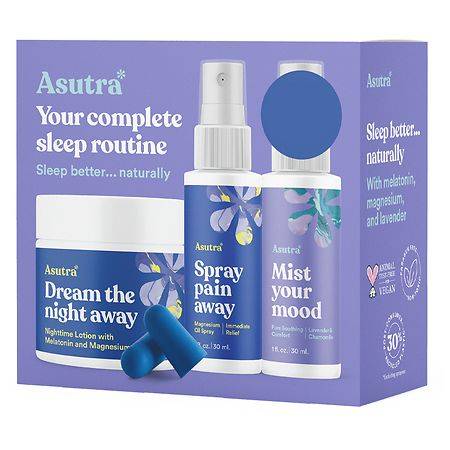 Asutra Complete Sleep Routine Lavender and Lemongrass - 1.0 set
