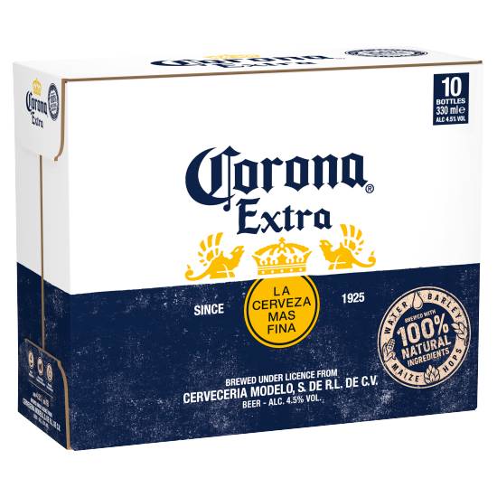 Corona Lager Beer (10 pack, 330 ml)