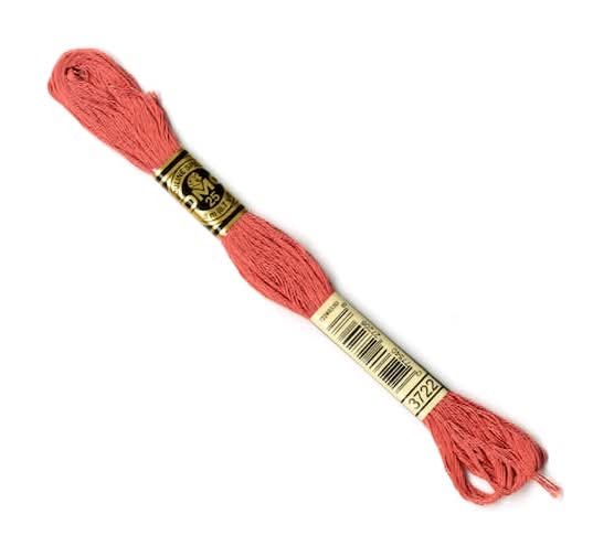 Dmc 117 6 Strand Cotton Embroidery Floss, Red