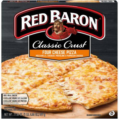 Red Baron Classic 4 Cheese Pizza 21oz