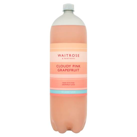 Waitrose Cloudy Pink Grapefruit Juice (2L)