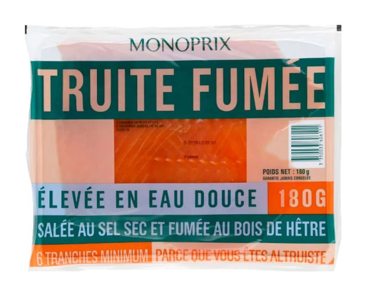 Monoprix - Truite fumée (6)