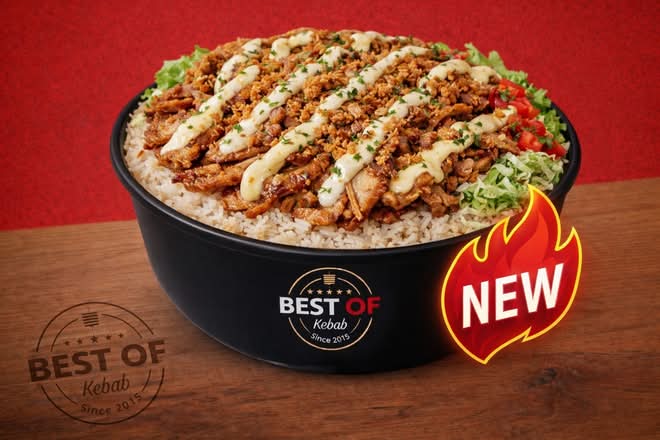 🍚 CROUSTY BOWL KEBAB