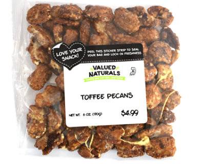 Valued Naturals Pecans Toffee (6 oz)