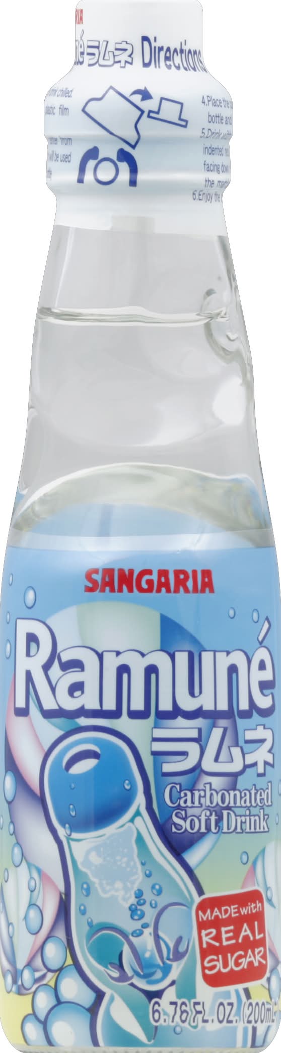 Sangaria Ramuné Carbonated Soft Drink (6.8 fl oz)