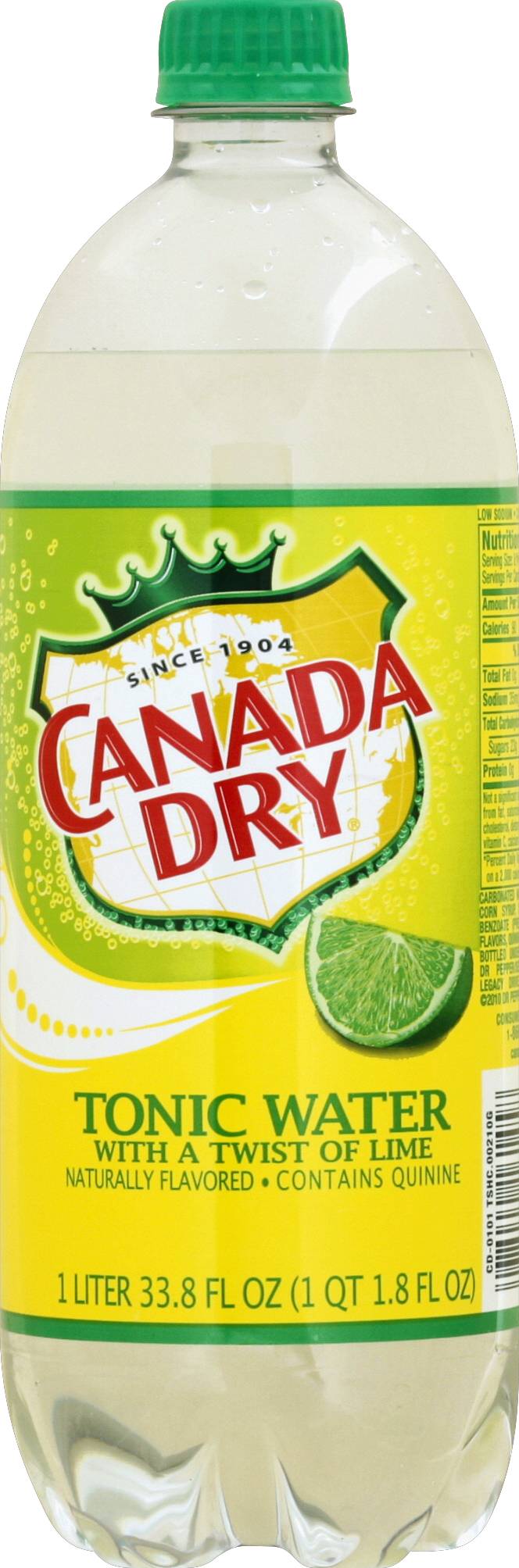 Canada Dry Tonic Water With a Twist Of Lime (1 L)