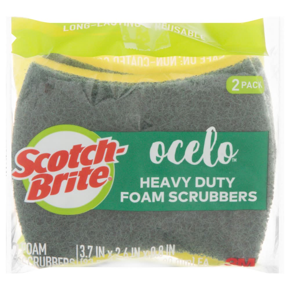 Ocelo Heavy Duty Foam Scrubber (3.2 oz)