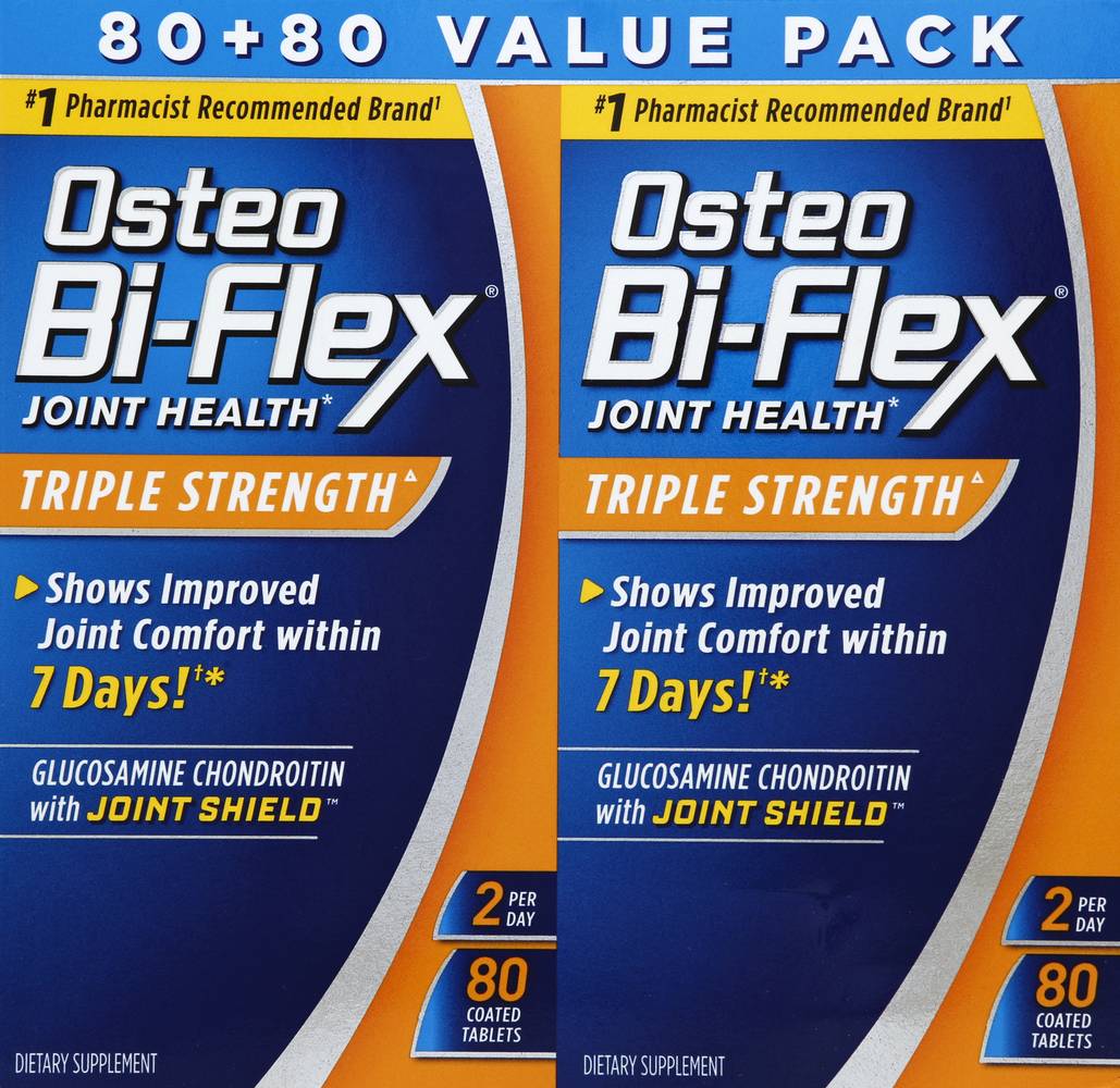 Osteo Bi-Flex Triple Strength Joint Health Coated Tablets (7.1 oz, 80 ct)