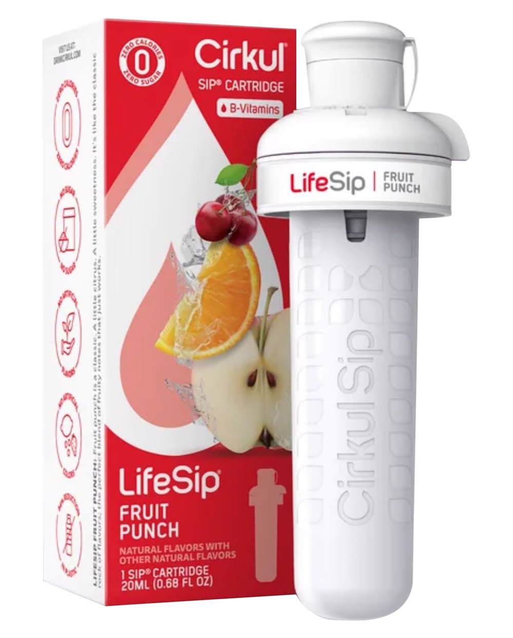 Cirkul Lifesip Fruit Punch Flavor Cartridge 0.68 Fl. Oz.