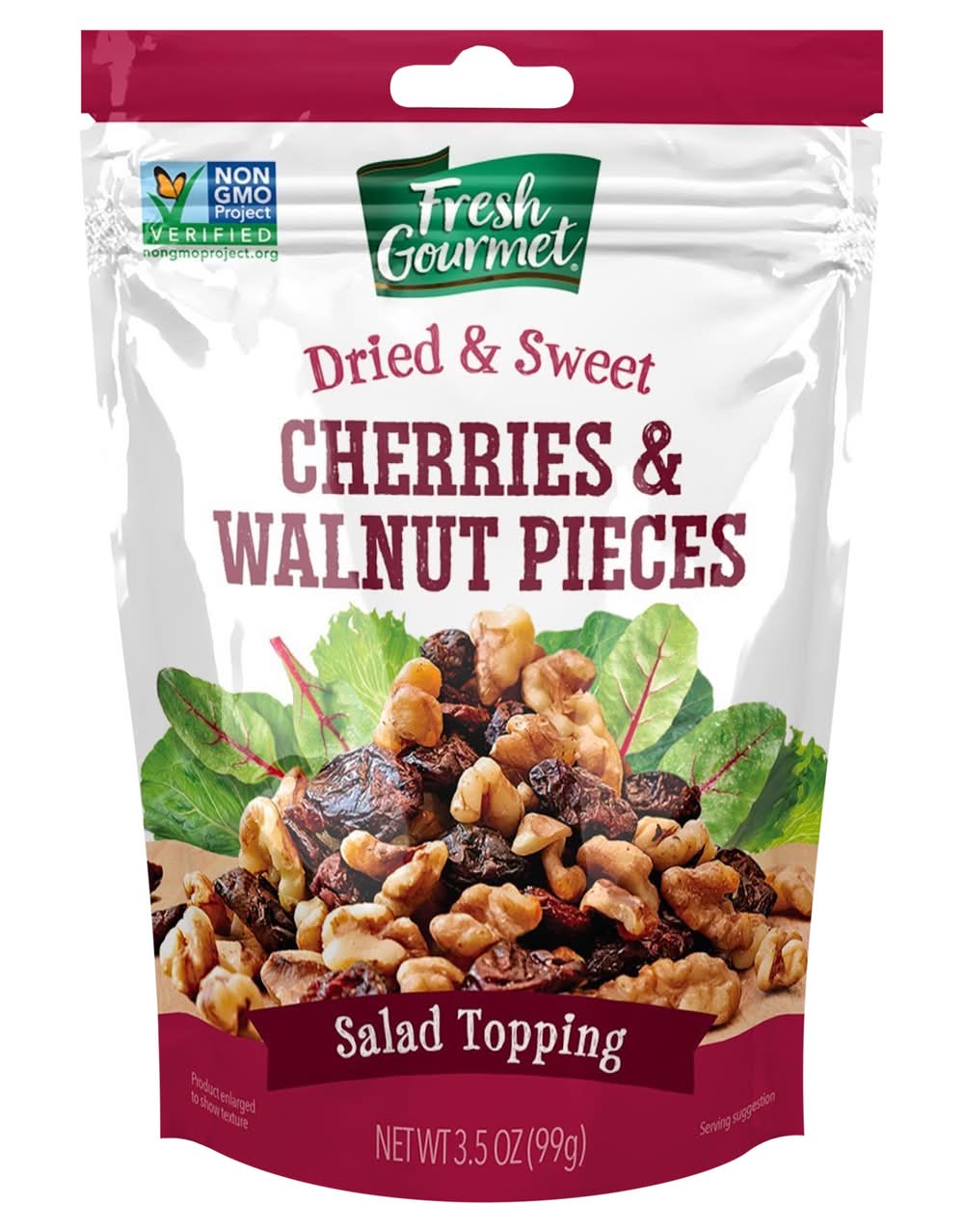 Fresh Gourmet Cherry & Walnut Salad Toppings (3.5 oz)