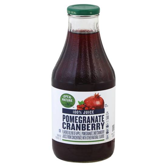 Open Nature Pomegranate & Cranberry Juice (33.8 fl oz)
