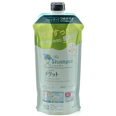 花王　メリット　シャンプー　詰替　３４０ｍｌ