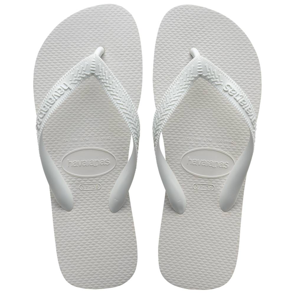 Havaianas chinelo branco top (35/36)