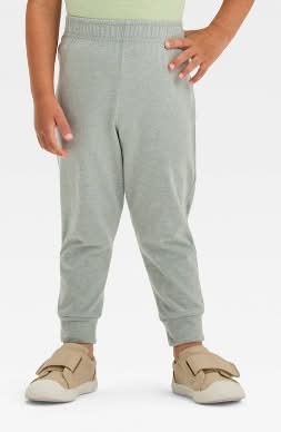 Cat & Jack Toddler Boys' Jersey Jogger Pants, 5T, Dark Gray