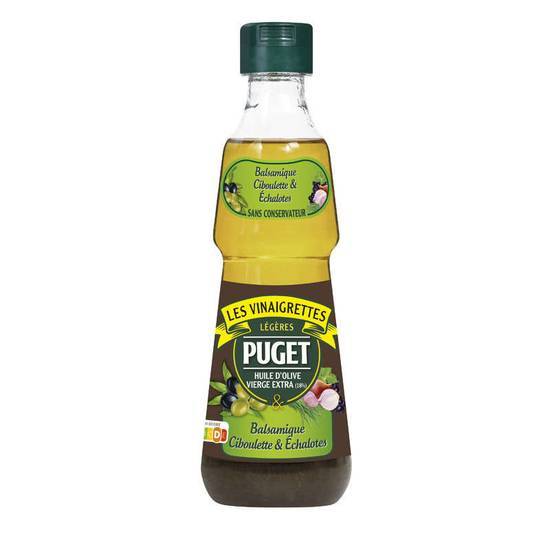 Puget Vinaigrette - Légère - Vinaigre balsamique ciboulette échalotes 330 ml