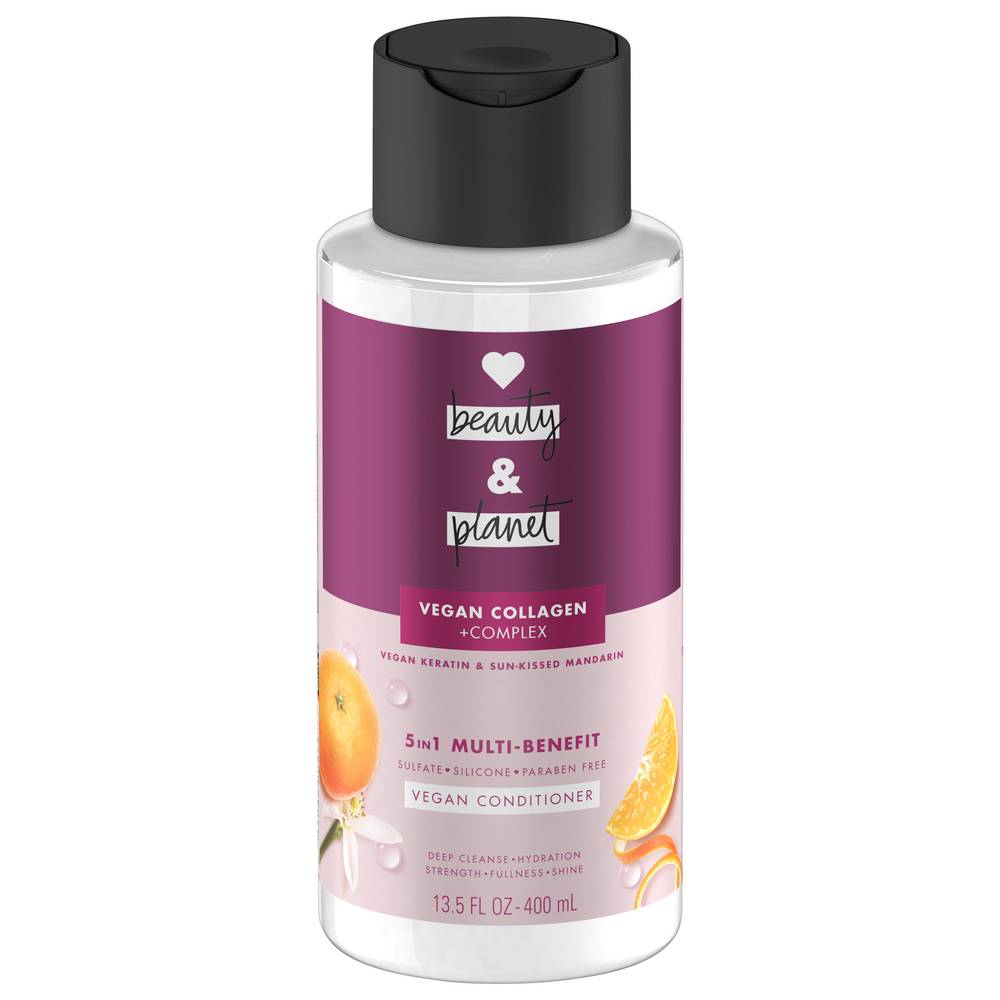 Love Beauty and Planet Vegan Biotin Sun-Kissed Mandarin Conditioner