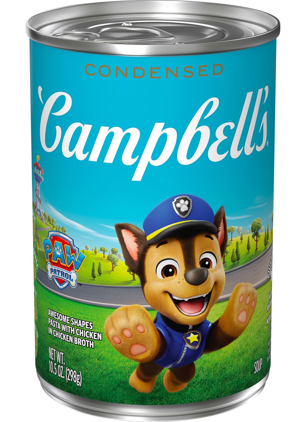 Campbell's Paw Patrol Shaped Condensed Chicken and Pasta Soup (10.5 oz)