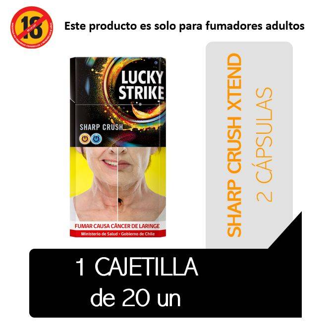 Lucky Strike Cigarrillo sharp crush xtend + cápsula Delivery Near Me |  Order Online