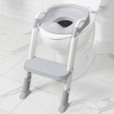 Jool Baby On My Own Potty Training Seat With Ladder, Gray