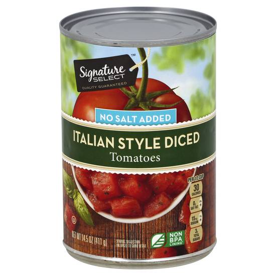 Signature Select Italian Style Diced Tomatoes (14.5 oz)
