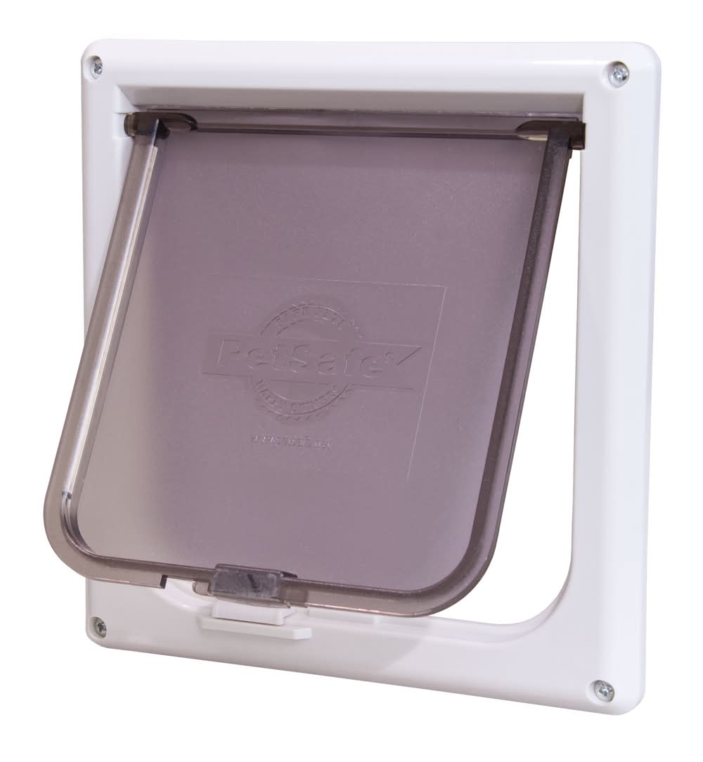 PetSafe White Plastic Cat Door for Entry door