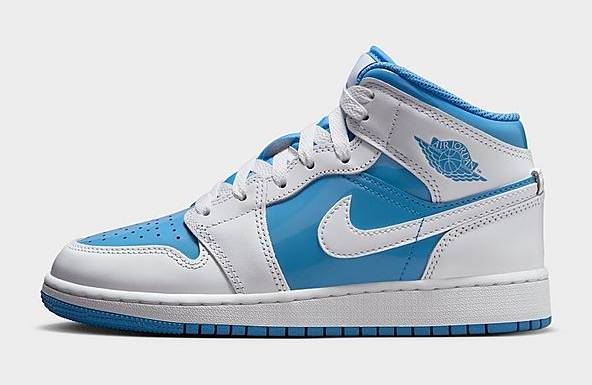 Jordan Big Kids Casual Shoes, 5.5, White-Legend Blue