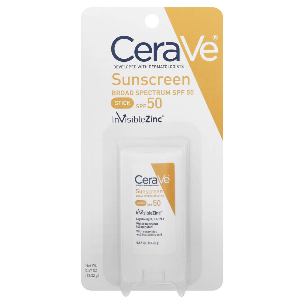 Cerave Lightweight Sunscreen Stick Spf 50