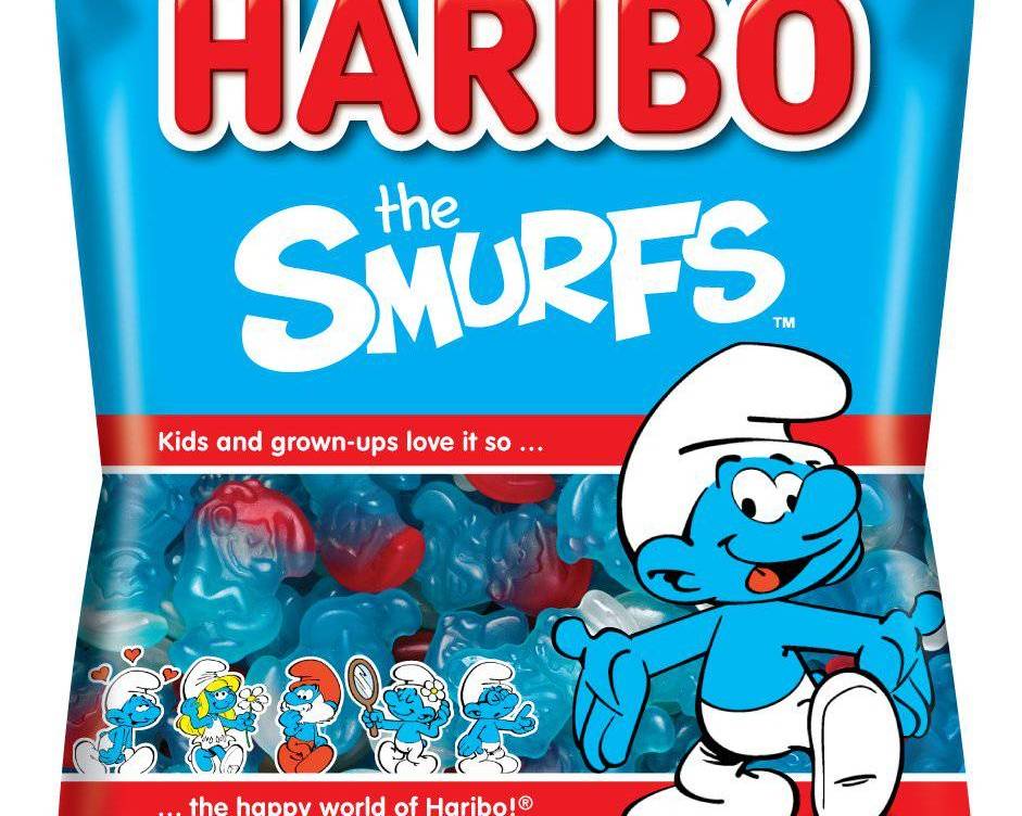 HARIBO SMURFS  4OZ