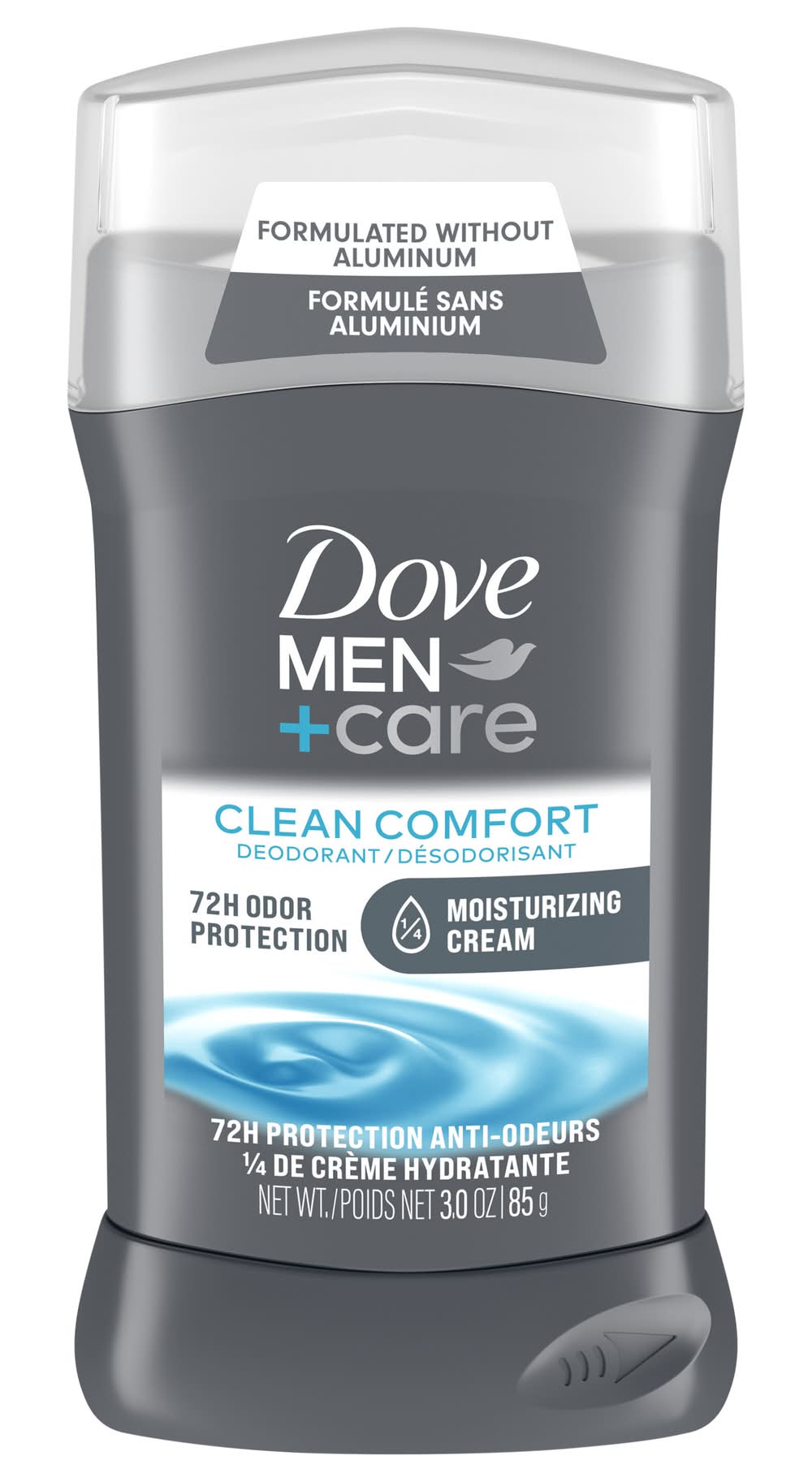 Dove +Care 72h Odor Protection Deodorant, Clean Comfort (3 oz)