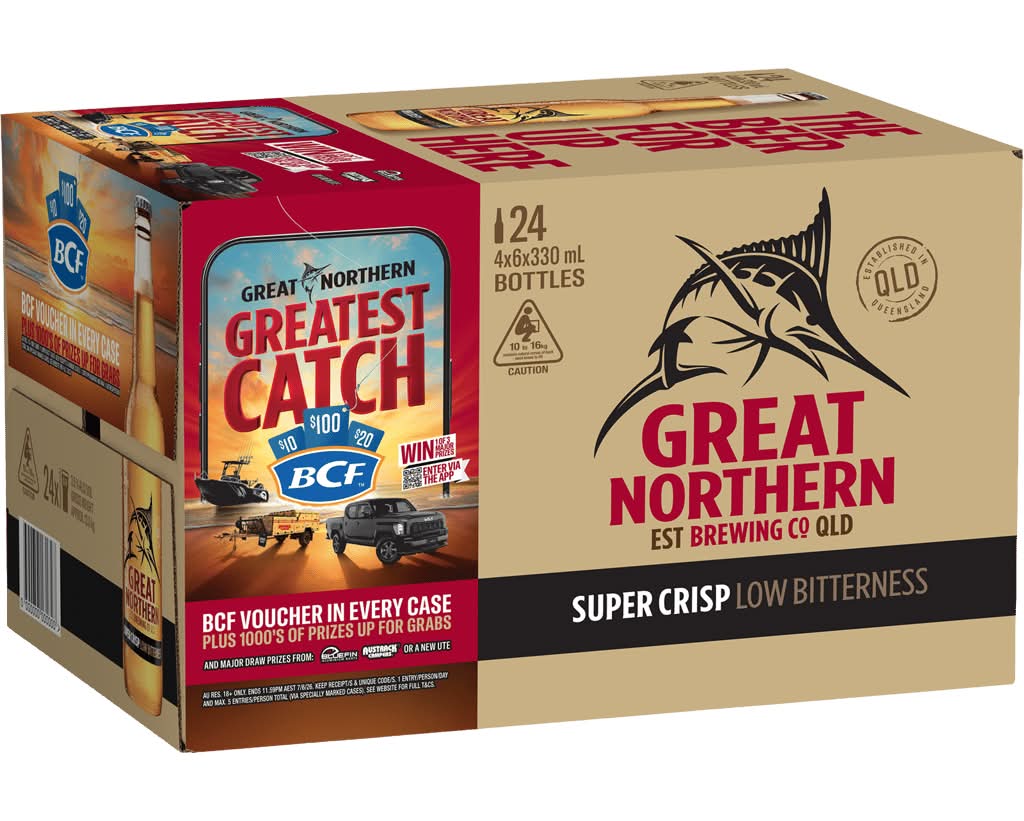 Great Northern Super Crisp Bottle 24x330ml