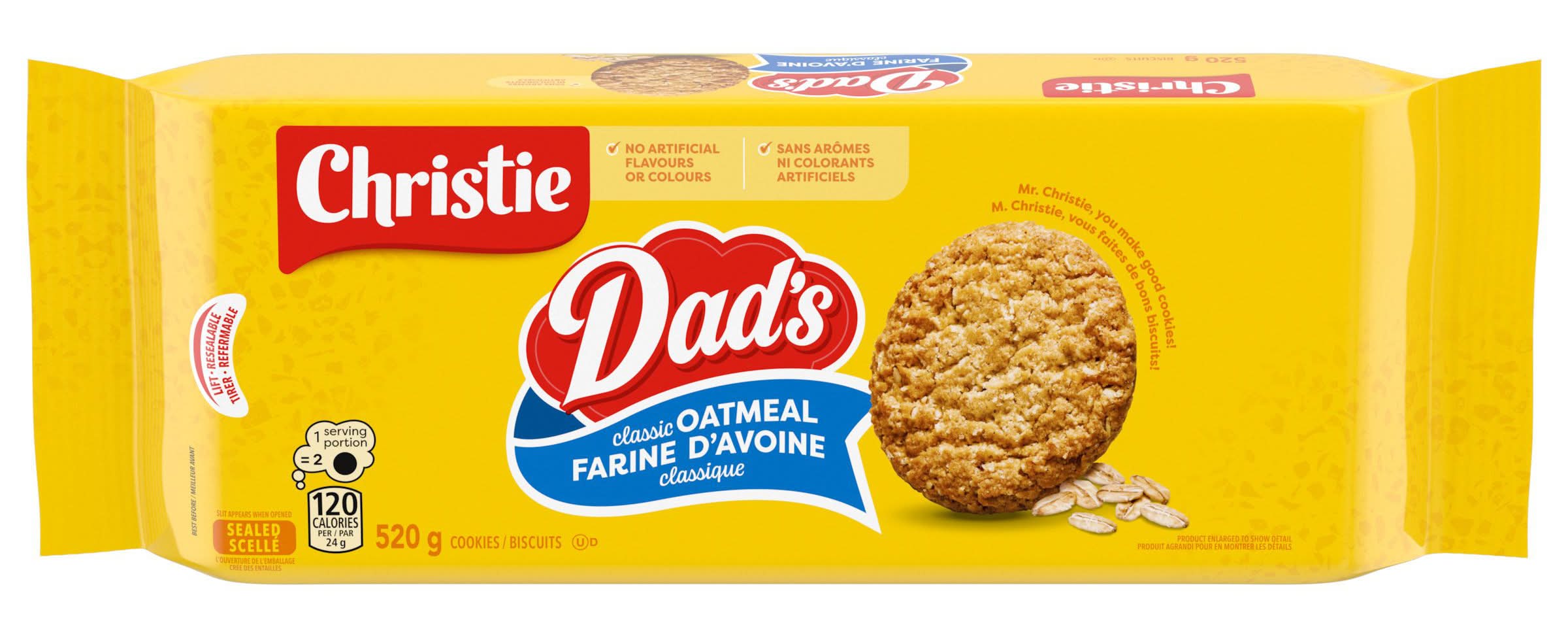 Dad's Original Cookies, Oatmeal (0.52 kg)