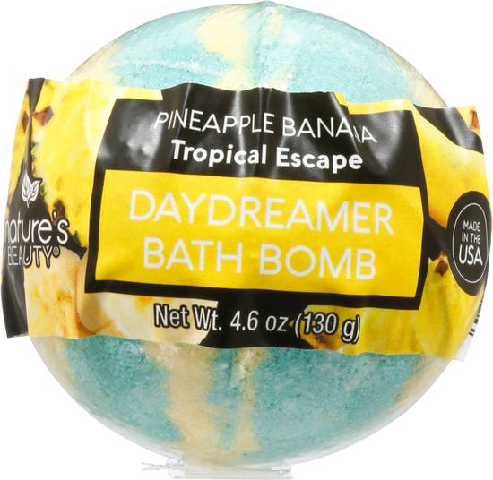 Nature's Beauty Day Dreamer Pineapple Banana Bath Bomb