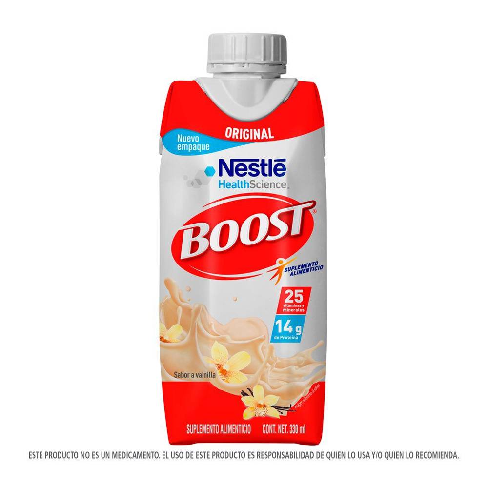 Boost suplemento alimenticio original (vainilla)