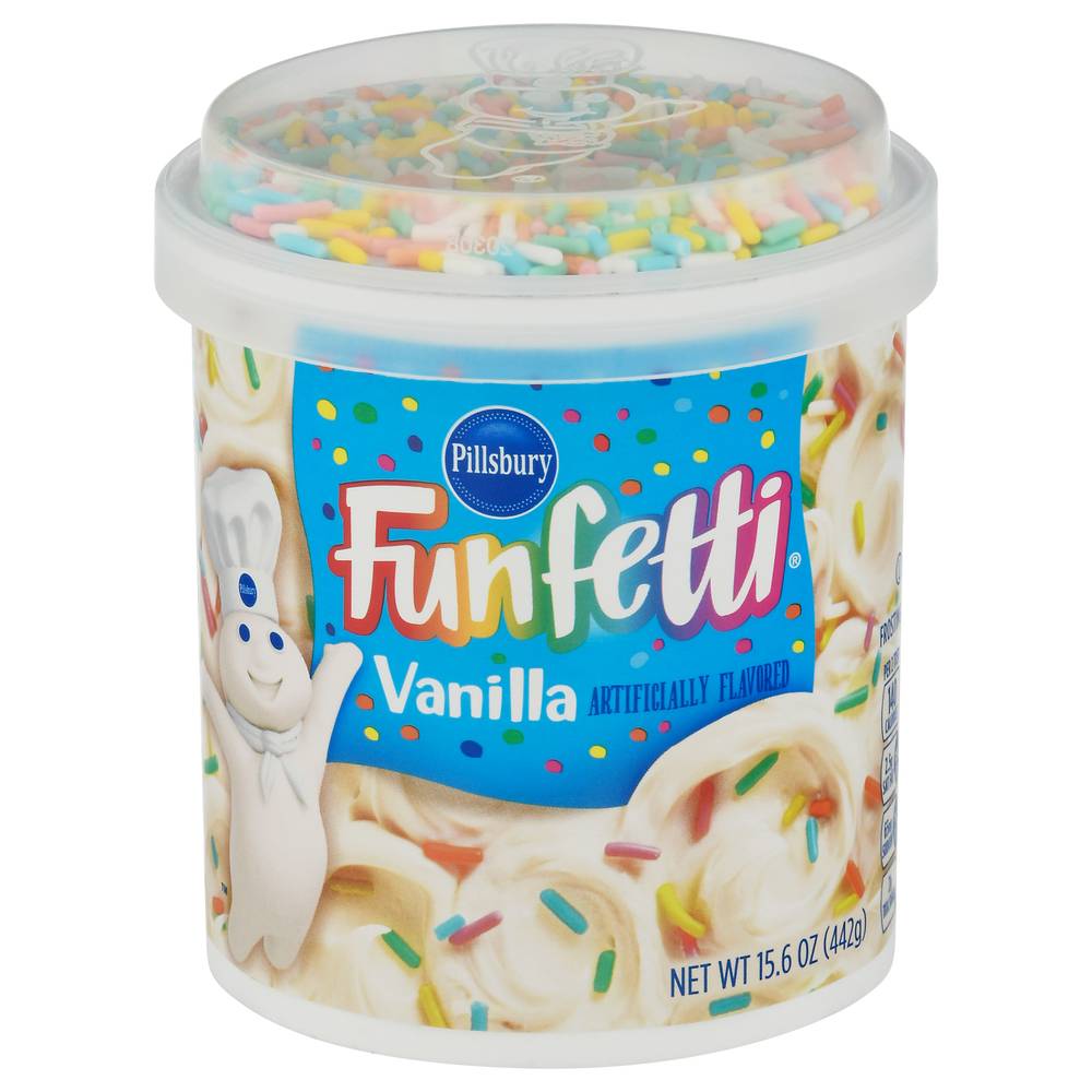 Pillsbury Funfetti Vanilla Frosting