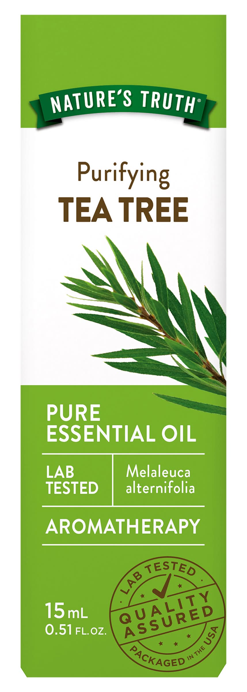 Essential Oil Nature's Truth Tea Tree Purifying Essential Oil (0.51 oz)