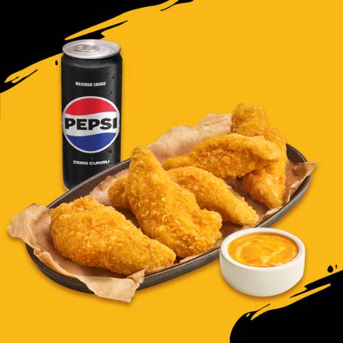 SOLO ZESTAW ZE STRIPSAMI I NAPOJEM