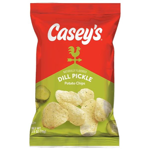 Casey's Dill Pickle Chips 2.5oz